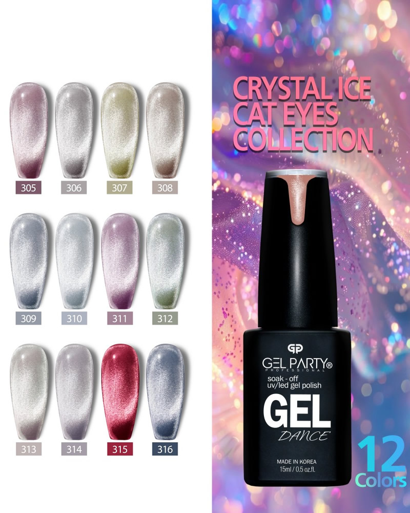 GEL PARTY CAT EYE GEL POLISH COLLECTION